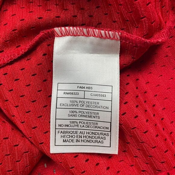 Vintage Michael Jordan Jersey Mens 3XL Red Nike Chicago Bulls 90s NBA Basketball - Picture 7 of 12